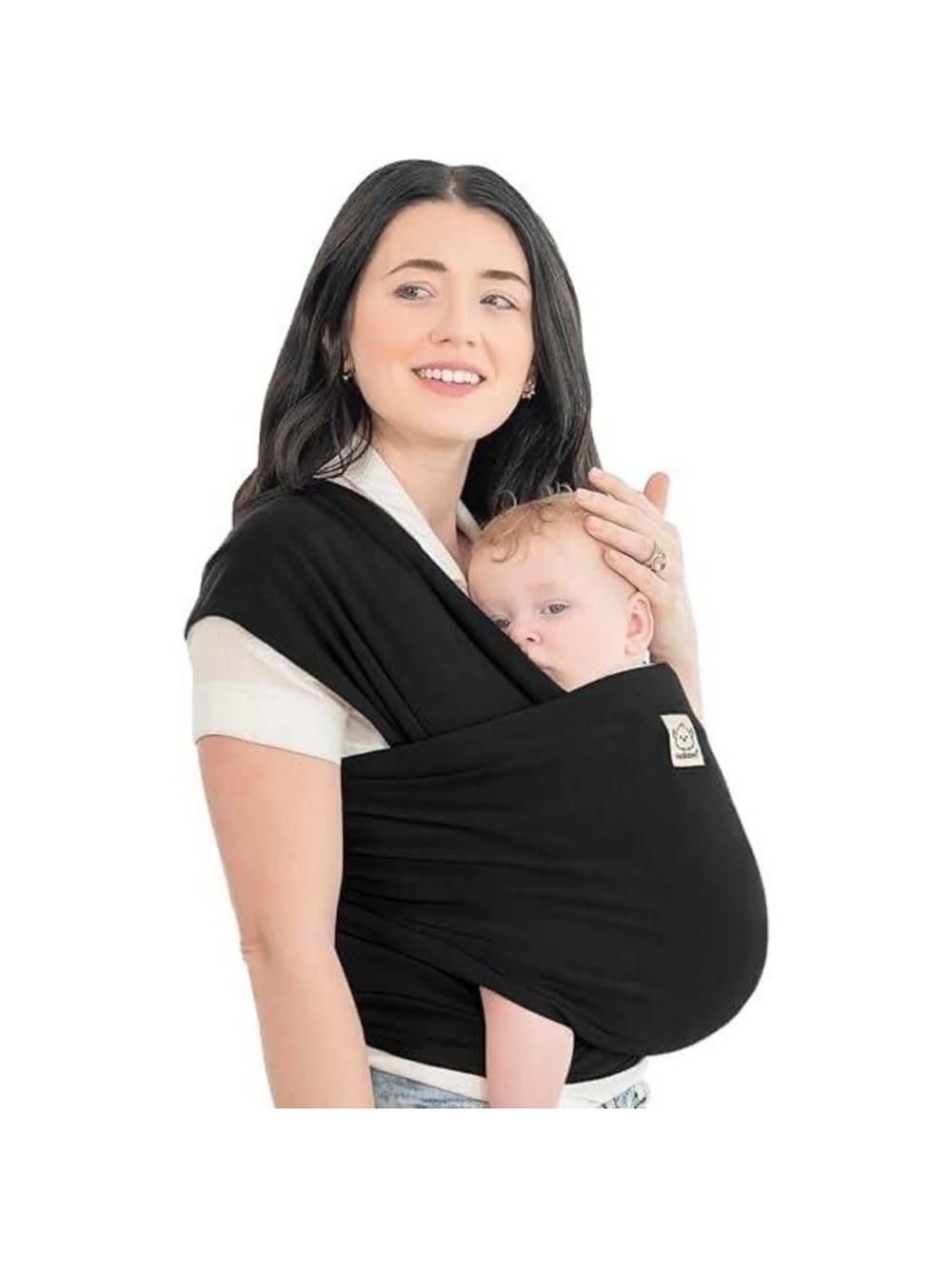 Kea Babies Wrap Carrier Trendy Black